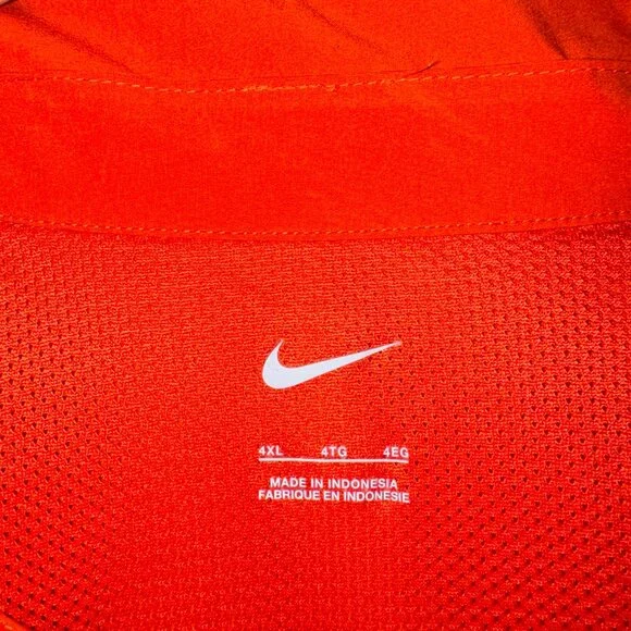 Nike Clemson Tigers Football Team Issue On-Field FZ Jacket Hoodie Men's NEW
